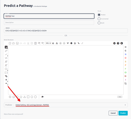Predict Pathway Form